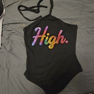 Spencer's bodysuit 'High' women's size small